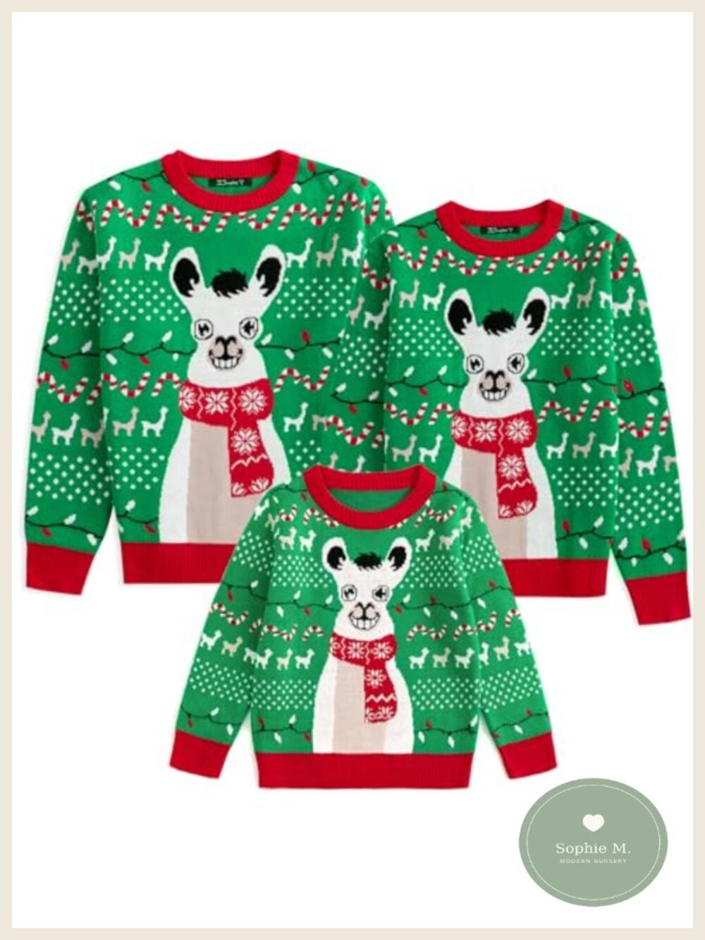Kids Christmas Pullover Sweater 100% Acrylic Hooded Long Sleeve Holiday Party